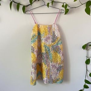 Urban Outfitters pastel crinkle dress